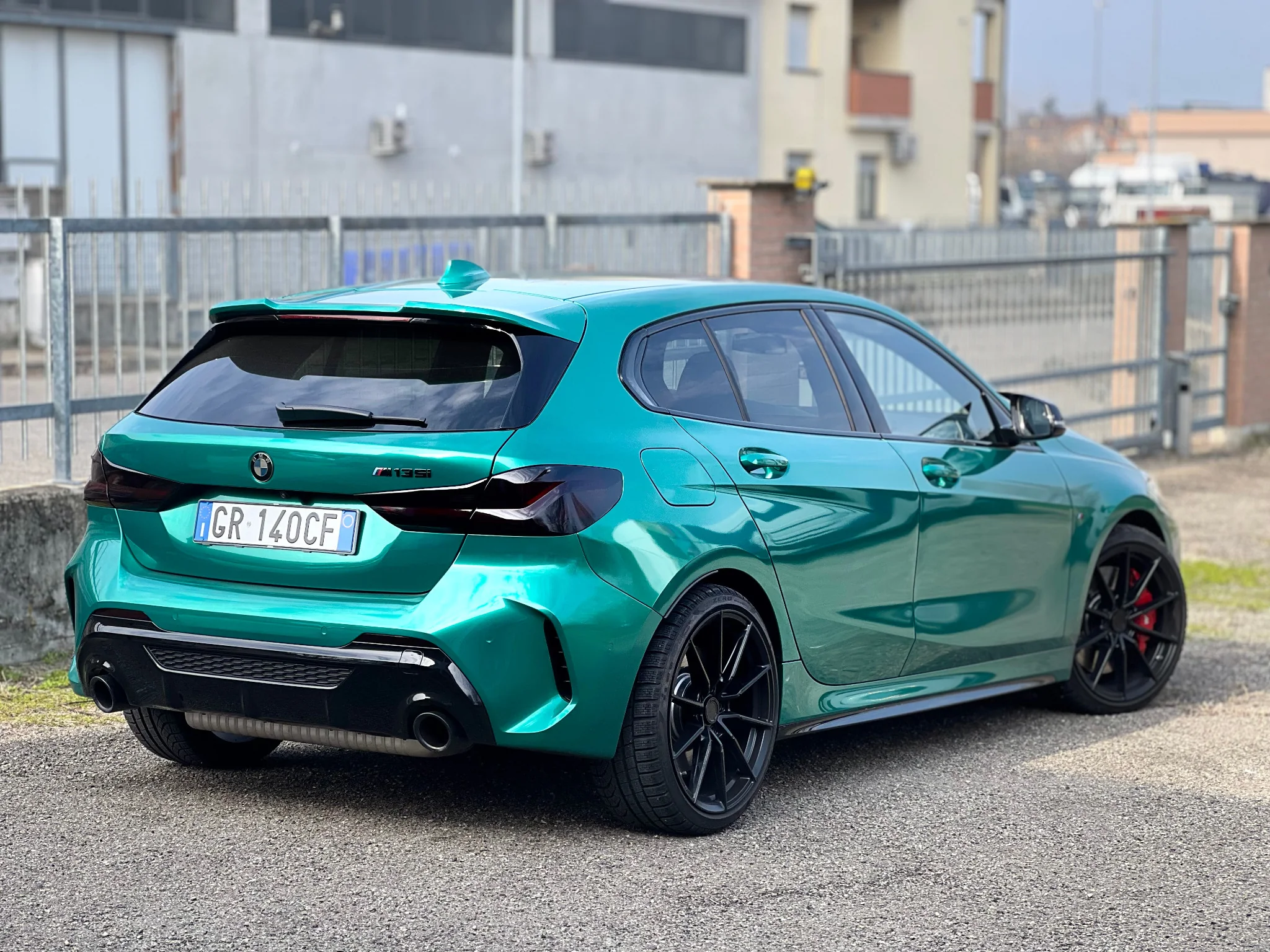BMW M135i verde
