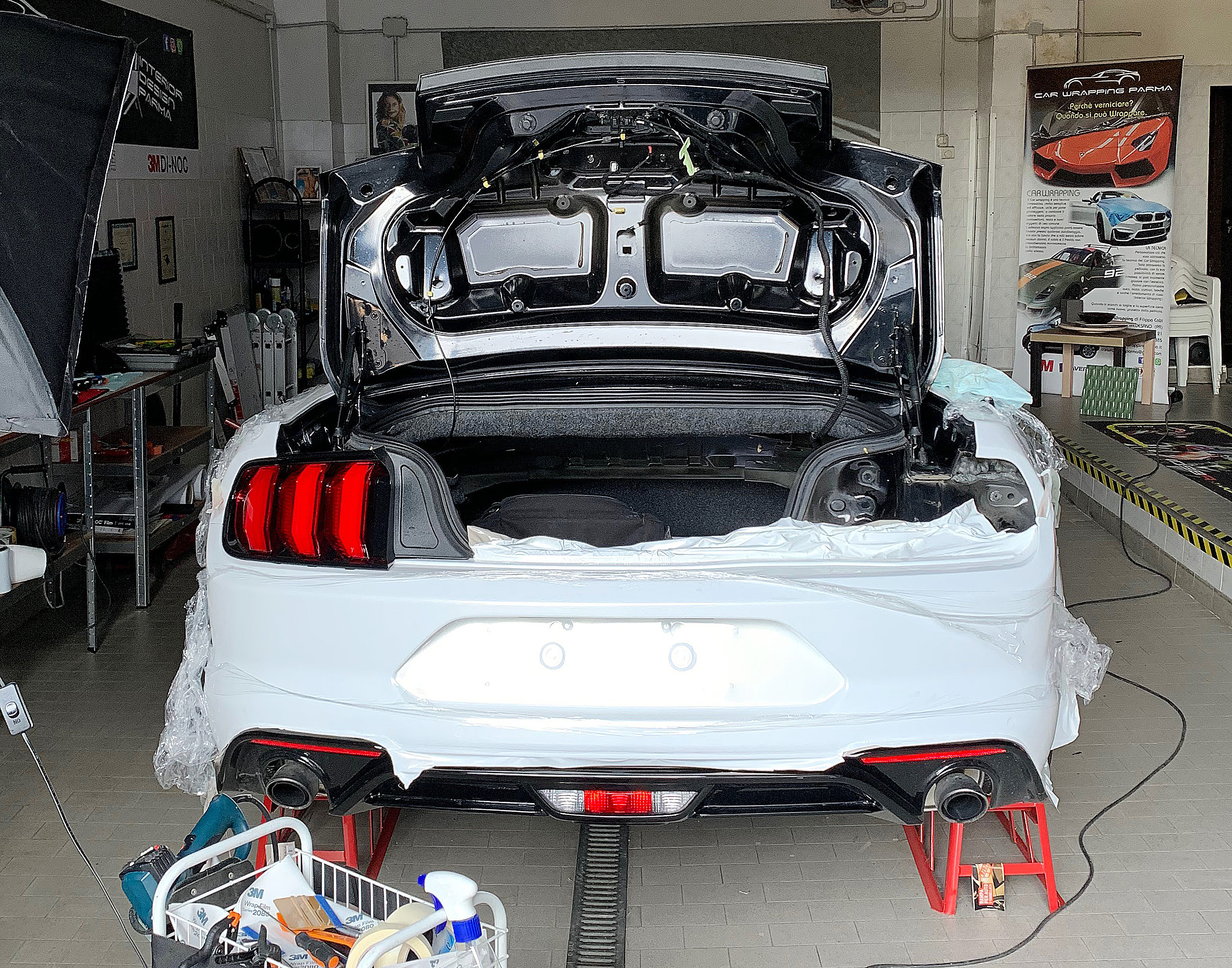 Mustang total Wrap
