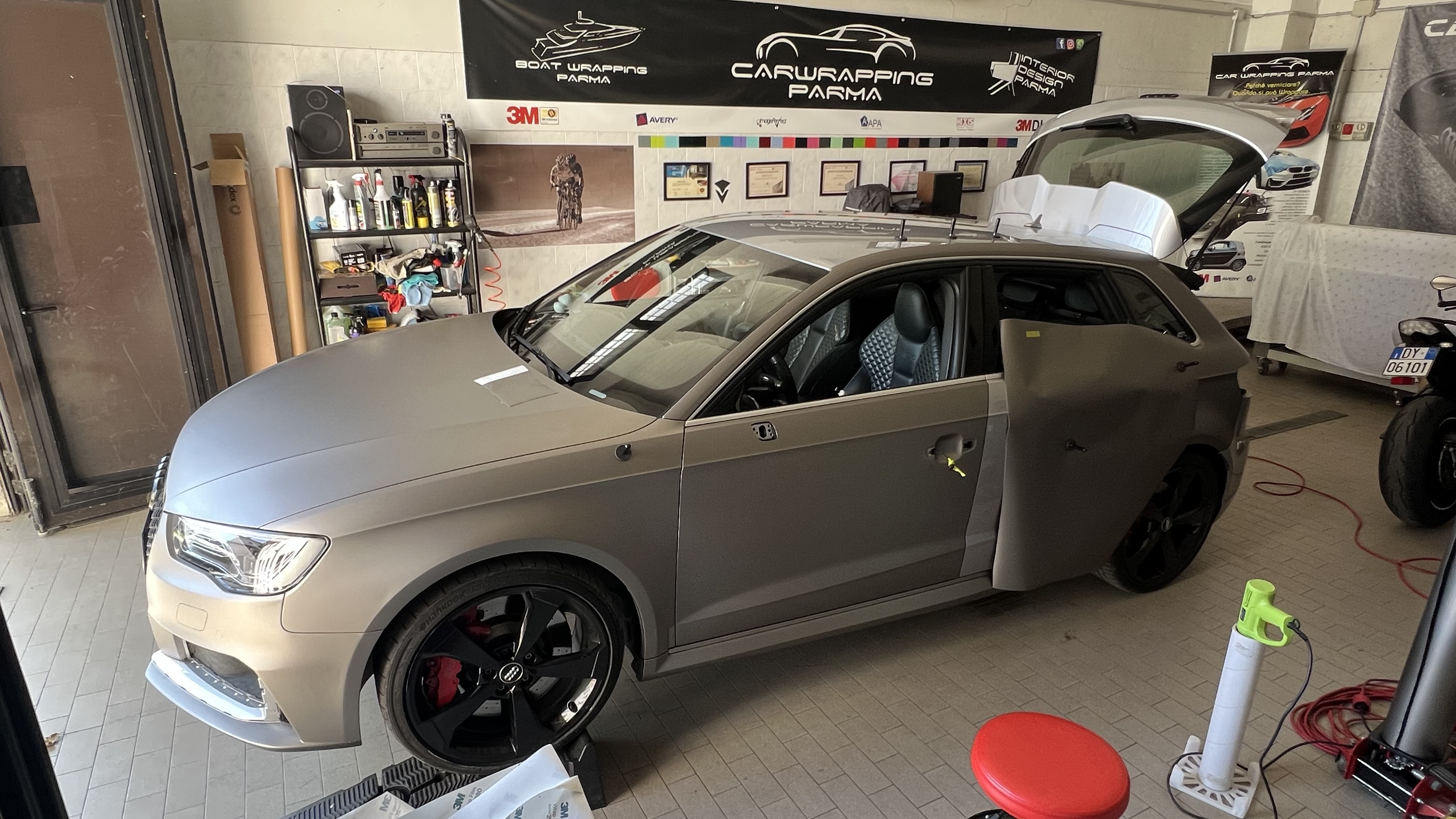 Audi RS3 Grigio opaco