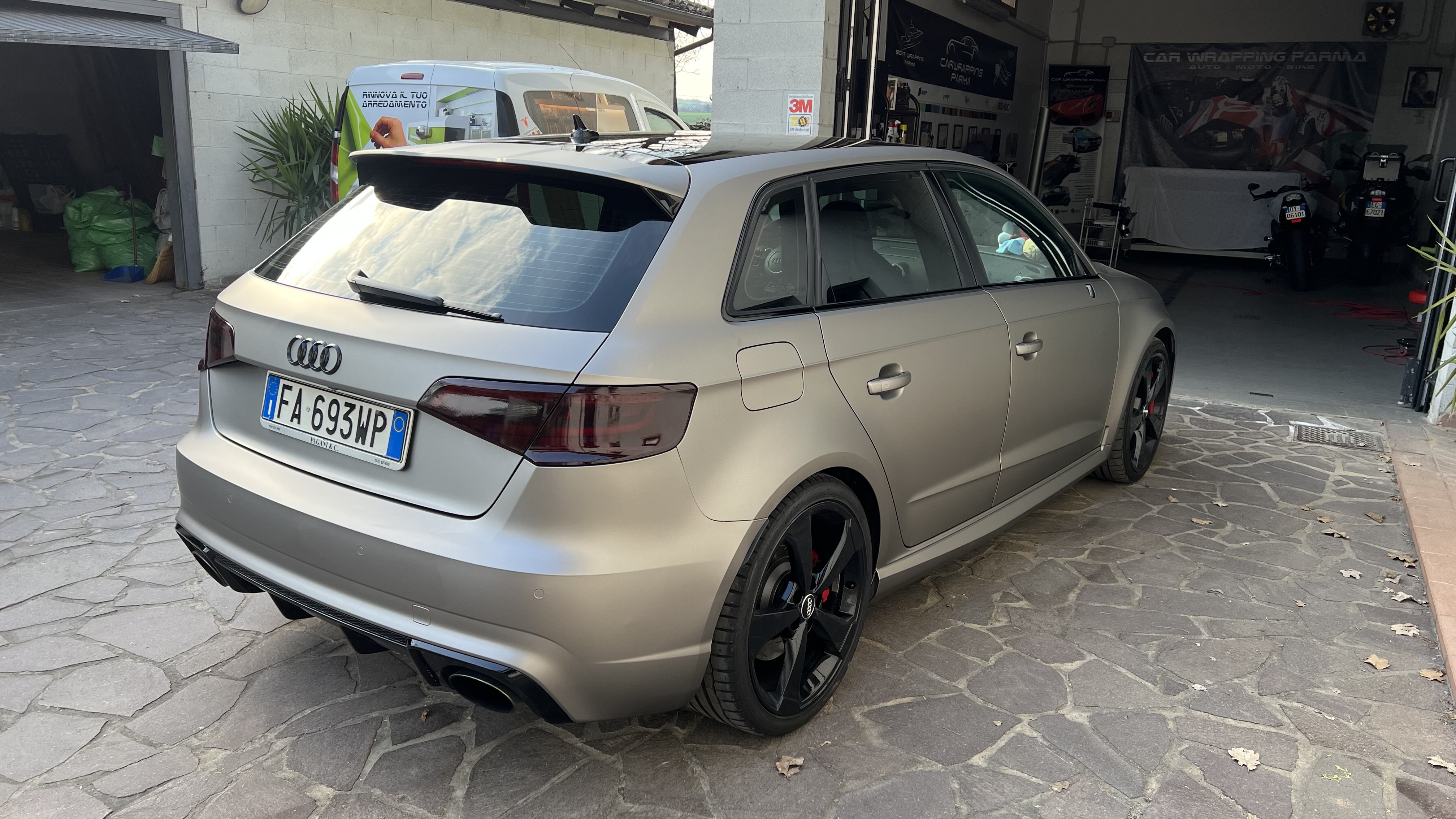 Audi RS3 Grigio opaco