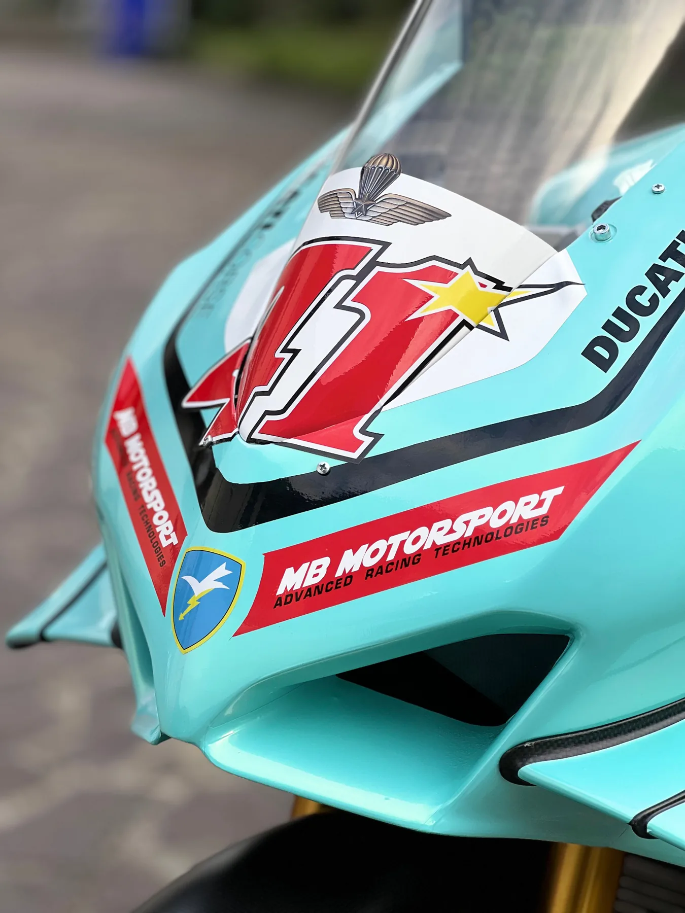 Dettaglio grafica moto